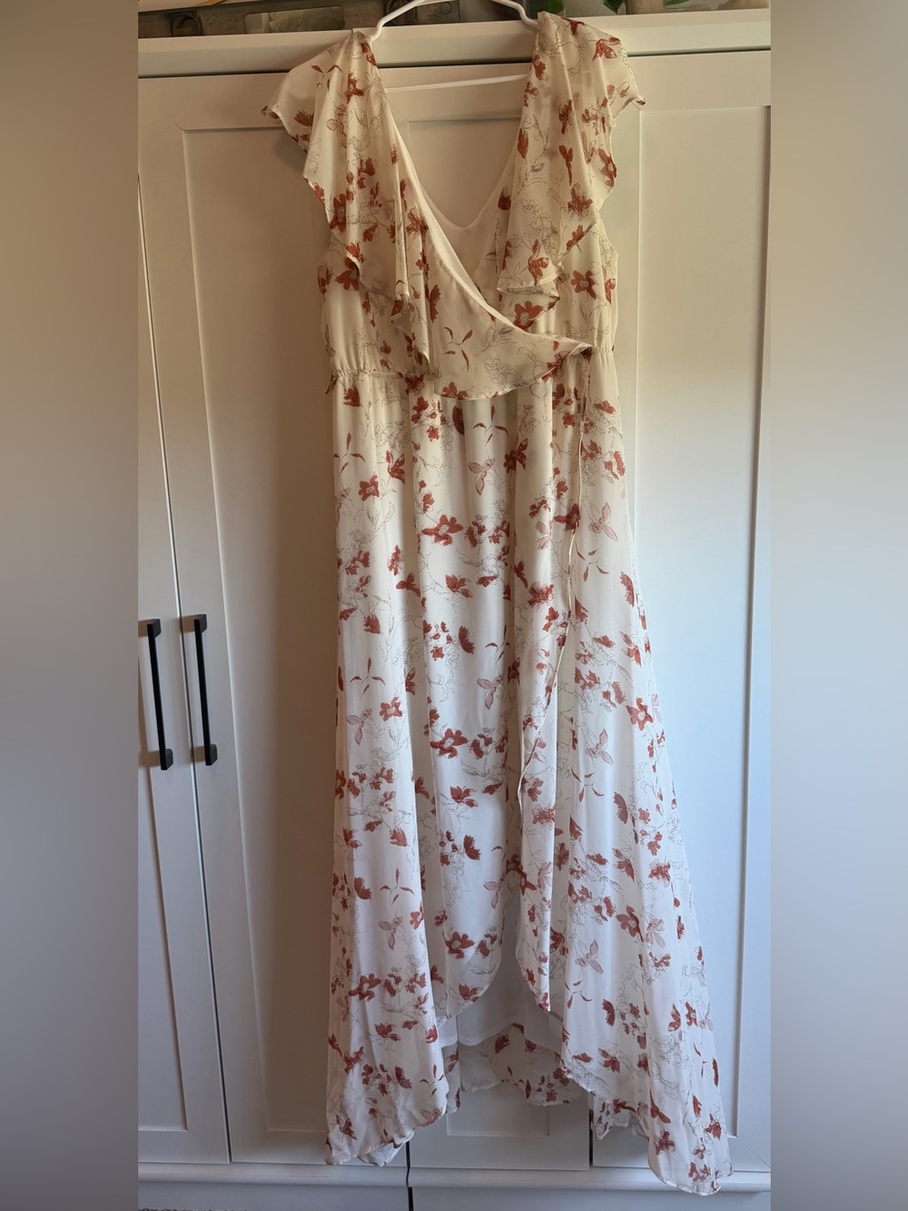 Baltic Born Katya Maxi Dress with Rust Floral Print 3XL